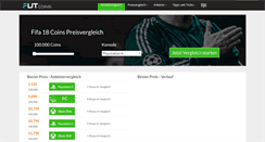 Desktop Screenshot of fut-coins.com